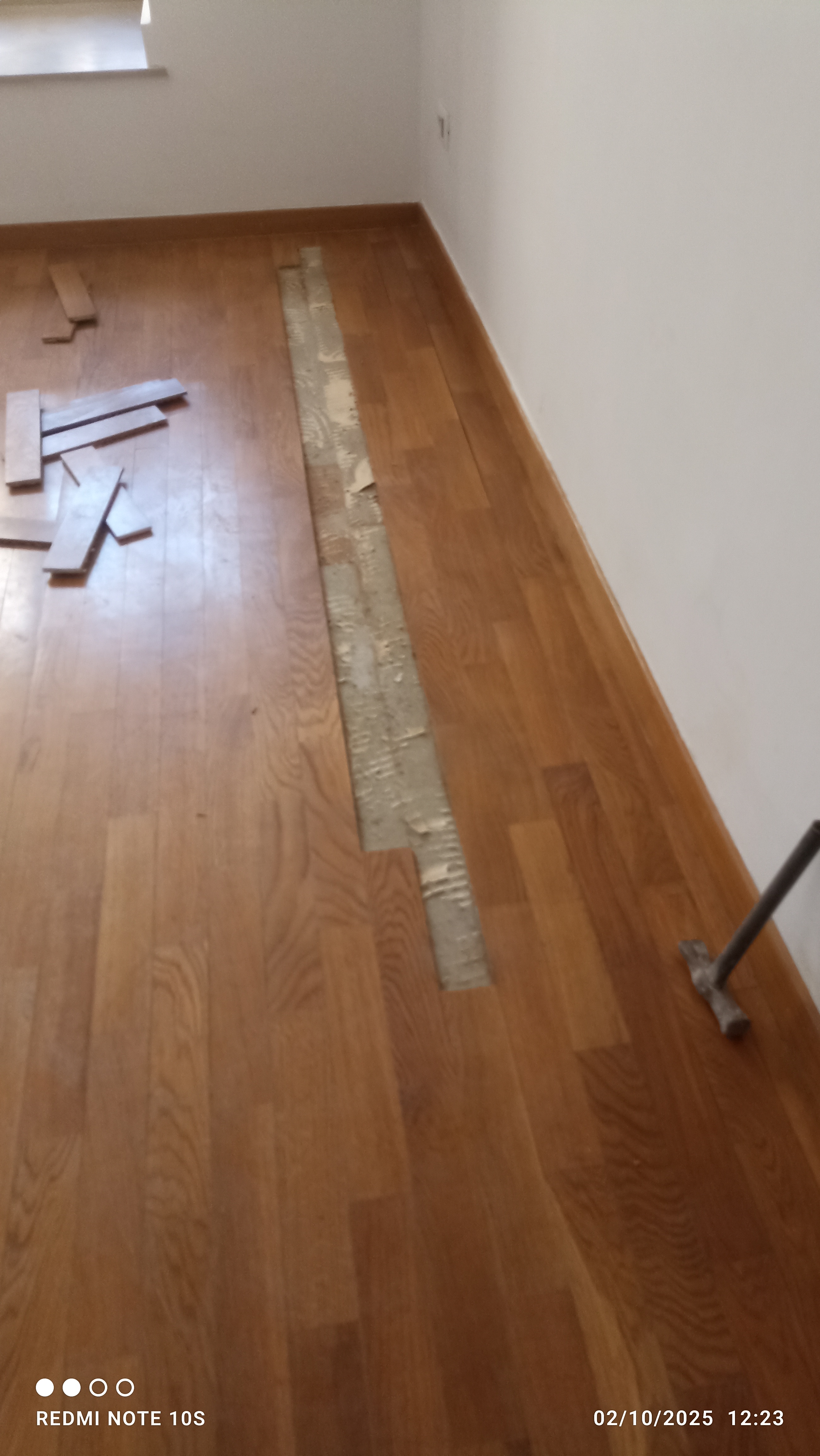 Travaux de parquet intérieur